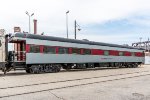 PPCX 800279 Silver Foot, private owner platform end Observation car at the KC Union Station